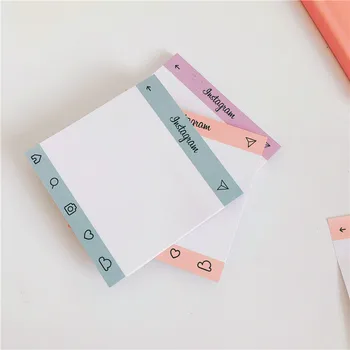 50 Vellen Creatieve Eenvoudige Notities Student Planner Stickers Memo Pad Om Lijst Te Doen Dagboek Ins Stijl School Briefpapier
