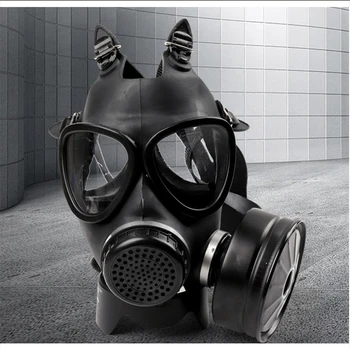 87Type Rubber Head Wear Type Grimas Industrie Masker Verf Spuiten Gas Masker Chemische Full Face Masker En Filter Accessoire