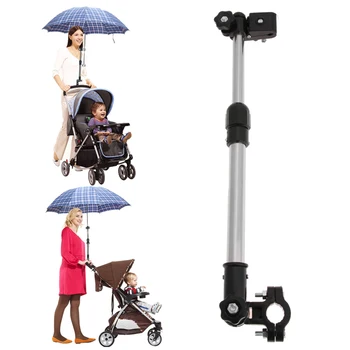 De Berg Staan Kinderwagen Accessoires Kinderwagen Parapluhouder Verstelbaar Baby Cart Parasol Plank Fietsen Fiets Parasols Beugel