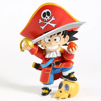 Kind Son Goku Cosplay Pirate King PVC Figuur Pop Collectible Model Beeldje Speelgoed