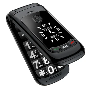 Ouderen drukknop Flip Mobiele Telefoon 2.4