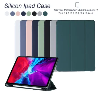 Voor de ipad mini 5 6 10.2 geval pad 2 3 4 funda tablet Potlood Houder tabblad 10.5 10 pro algemene versie van air 2020 10