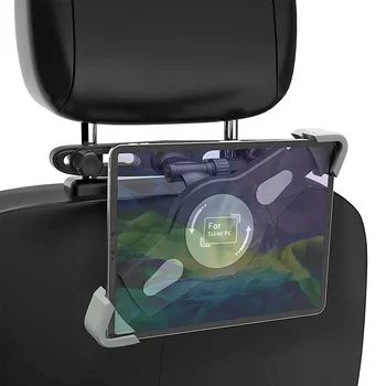 Vouw de Auto Achter Kussen Telefoon Houder Tablet Standaard stoelen Achter Hoofdsteun houder voor Ipad Mini Pro 7-11 Inch Huawei Xiaomi Pad